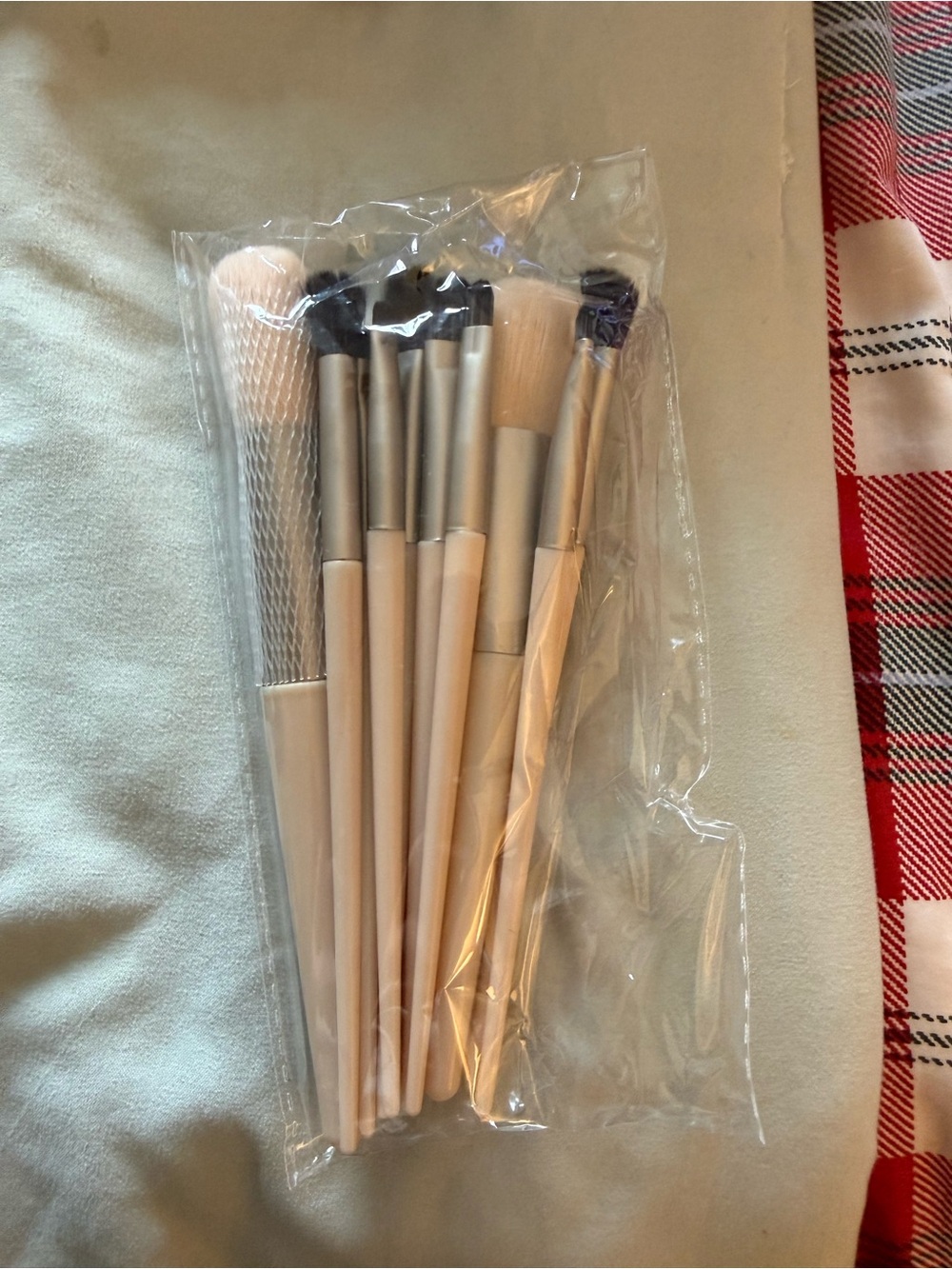 White Eye & Face Makeup Brush Set - Unbranded